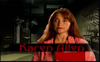 Graphic of Karen Allen